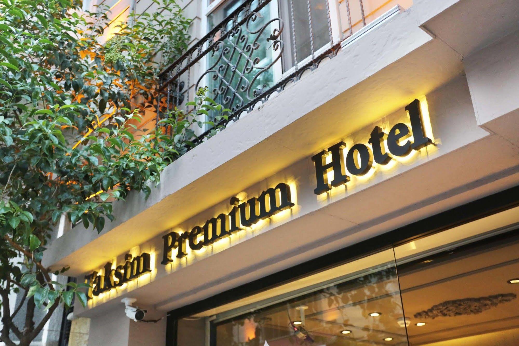 Taksim Premium Hotel Istambul Exterior foto